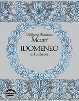 IDOMENEO Full Score cover